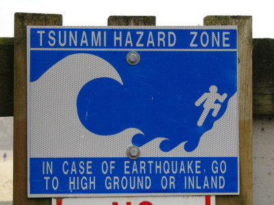 tsunami zone